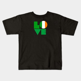 Show your LOVE for Ireland Kids T-Shirt